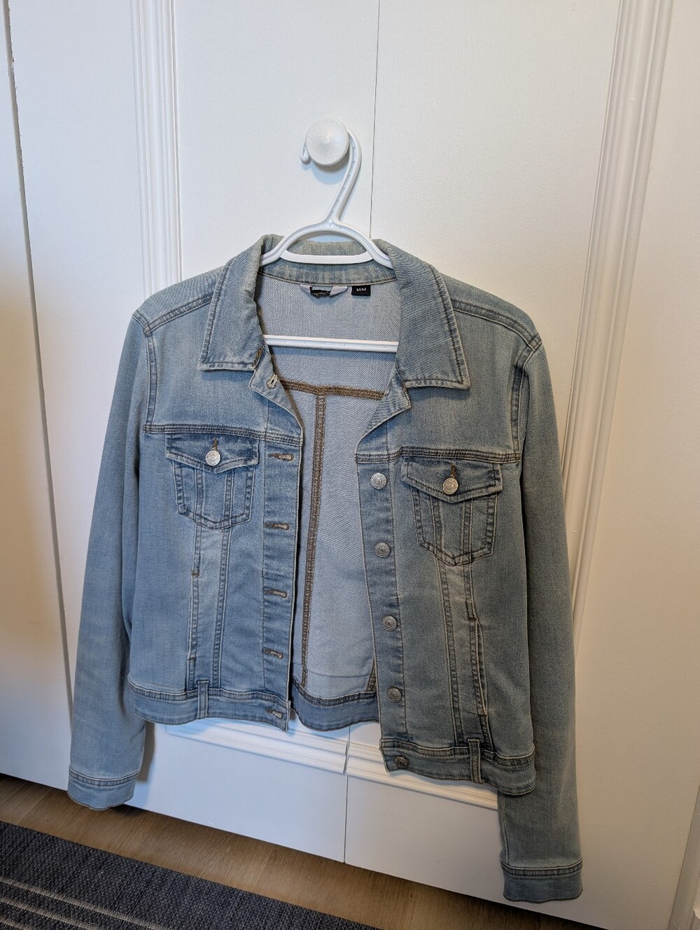 Denim Jacket - Women's Light Blue Jean Jacket